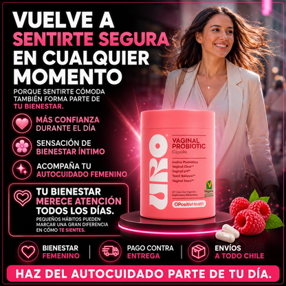 Uro Vaginal Probiotico-Bienestar Íntimo