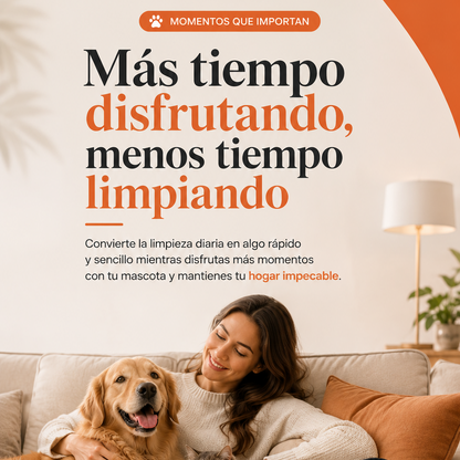 GUANTE QUITA PELOS MASCOTAS PREMIUM