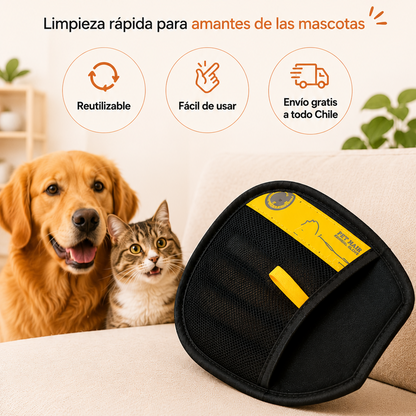 GUANTE QUITA PELOS MASCOTAS PREMIUM